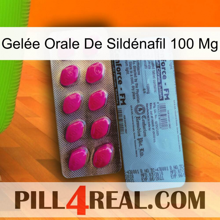 Gelée Orale De Sildénafil 100 Mg 35